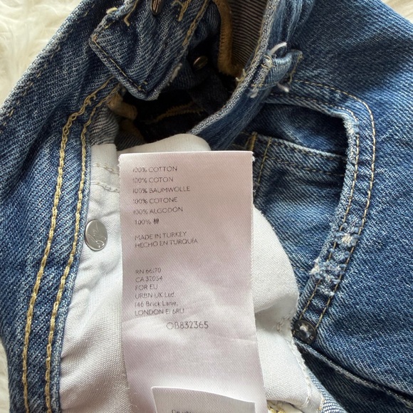 We The Free High Rise Distressed Loose Straight Jeans - Picture 8 of 8